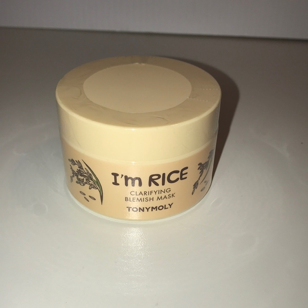 Tonymoly I’m Rice Clarifying Blemish Mask NEW sealed 3.38oz